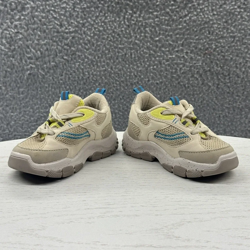 ZARA Kids Athletic Sneakers in Tan US Size 6 EUR 22